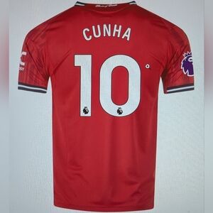 Manchester United #10 Cunha Jersery
